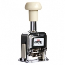 得力 六位數(shù)打號機(jī)打碼器